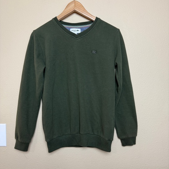 Lacoste Pullover V Neck Sweater  - Medium - Picture 1 of 7
